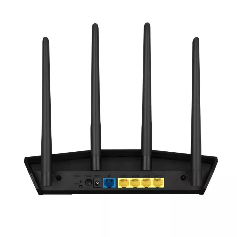 ASUS RT-AX57 traadita ruuter Gigabit Ethernet Kaheribaline (2,4 GHz / 5 GHz) Must