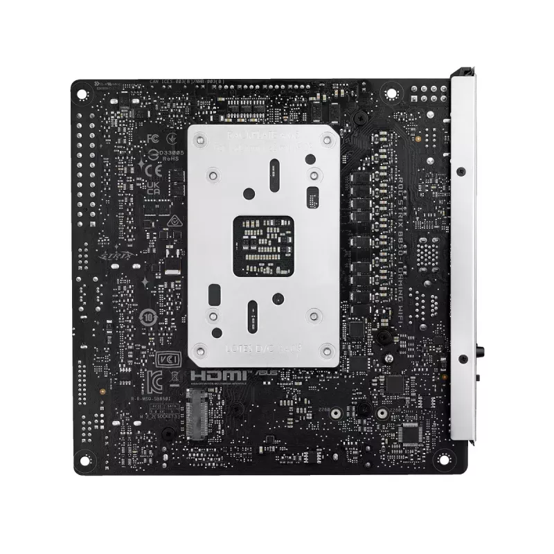 Emaplaat ASUS ROG STRIX B850-I GAMING WIFI, AMD B850, Socket AM5, mini ITX, 2x DDR5, Wi‑Fi 7, 2.5Gb LAN