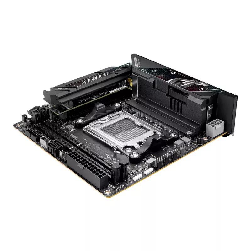 Emaplaat ASUS ROG STRIX B850-I GAMING WIFI, AMD B850, Socket AM5, mini ITX, 2x DDR5, Wi‑Fi 7, 2.5Gb LAN
