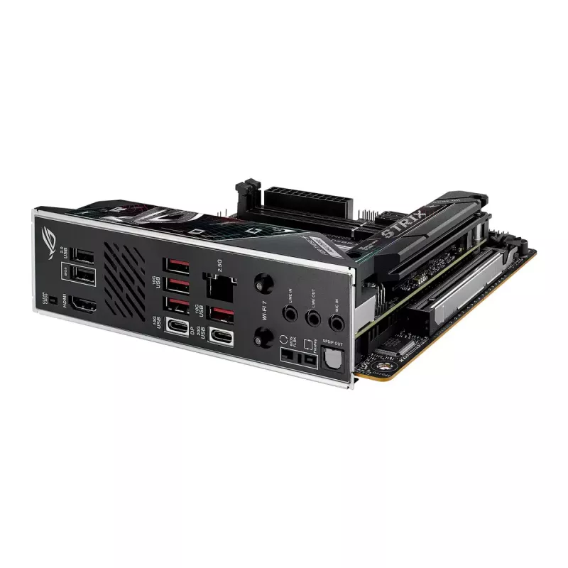 Emaplaat ASUS ROG STRIX B850-I GAMING WIFI, AMD B850, Socket AM5, mini ITX, 2x DDR5, Wi‑Fi 7, 2.5Gb LAN