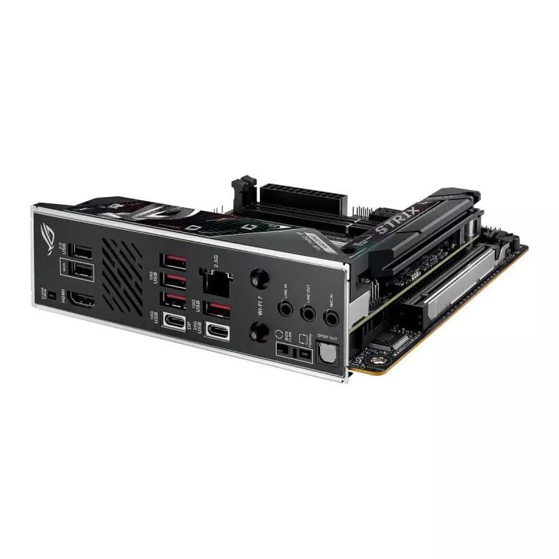 Emaplaat ASUS ROG STRIX B850-I GAMING WIFI, AMD B850, Socket AM5, mini ITX, 2x DDR5, Wi‑Fi 7, 2.5Gb LAN