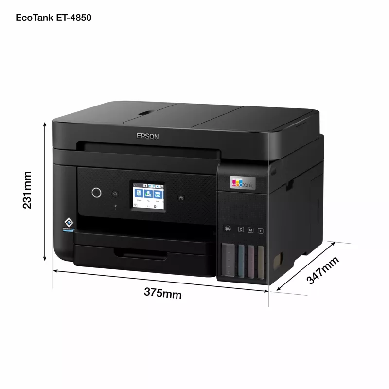 Epson EcoTank ET-4850 tindiprinter A4 4800 x 1200 DPI 33 ppm Wi-Fi