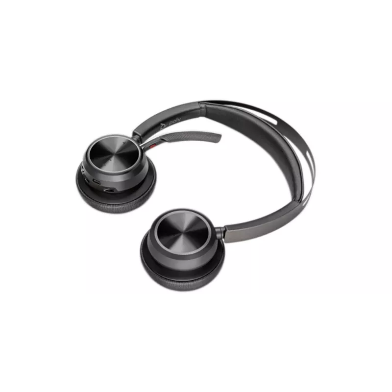HP Poly Voyager Focus 2 USB-C-C Headset +USB-C/A Adapter +Charging Stand