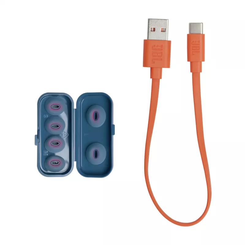 JBL Tune Flex kõrvaklapid, True Wireless Stereo (TWS), kõrvasisesed, kõned/muusika, Bluetooth, sinine