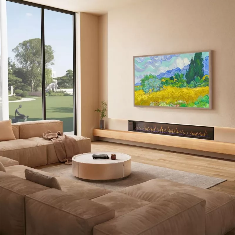 Hisense 55-tolline S7NQTUK Canvas TV koos Freely ja ArtMode'iga