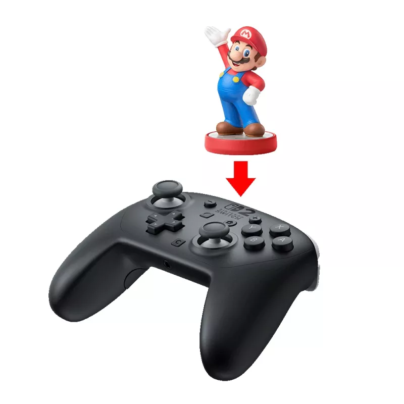 Nintendo Switch 2 Pro Controller Must Bluetooth mängupult Analoog / Digitaalne Nintendo Switch 2