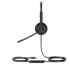 Yealink UH34 Dual Teams Peakomplekt, juhtmega, kontor/kõnekeskus, 20 - 20000 Hz, 118 g, Peakomplekt, Must