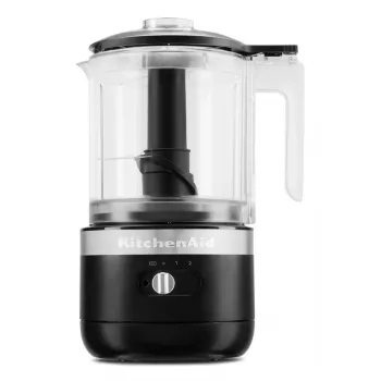 Elektriline toiduhakkija KitchenAid 5KFCB519EBM 1.19 L 24 W Must Läbipaistev