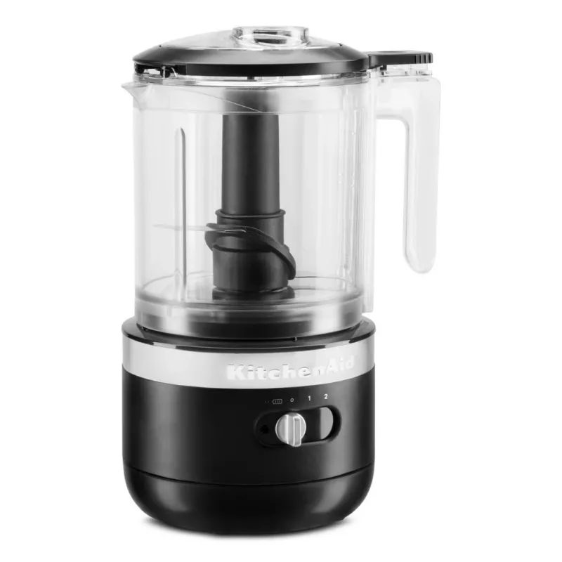 Elektriline toiduhakkija KitchenAid 5KFCB519EBM 1.19 L 24 W Must Läbipaistev
