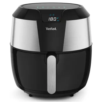 Tefal Easy Fry EY701D Üksik 5,6 L Eraldiseisev 1850 W Kuumaõhufritüür Must, Roostevaba teras