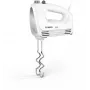 Käsisegisti Bosch MFQ24200 — 400 W, 4 kiirust, turbo, harjatud teras/valge
