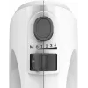 Käsisegisti Bosch MFQ24200 — 400 W, 4 kiirust, turbo, harjatud teras/valge