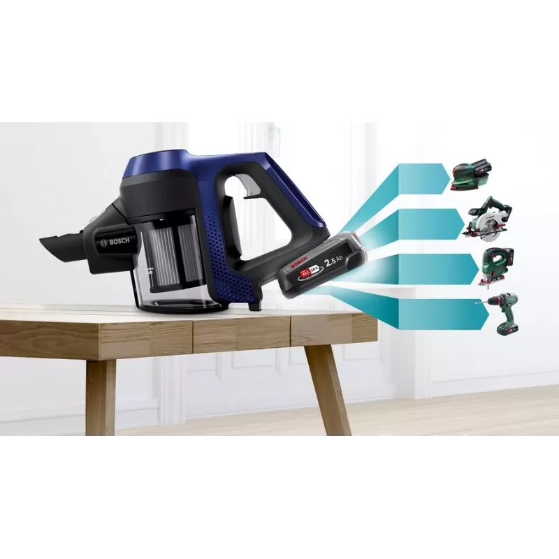 Bosch Serie 6 BBS611MAT juhtmevaba tolmuimeja 2-in-1