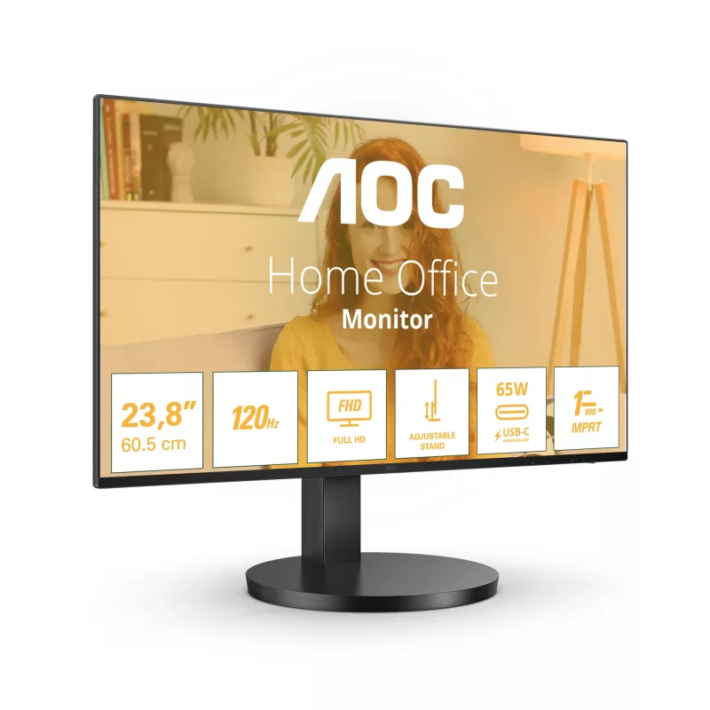 AOC B3 27B3CF2 arvutimonitor 68,6 cm (27 tolli) 1920 x 1080 pikslit Full HD LED must