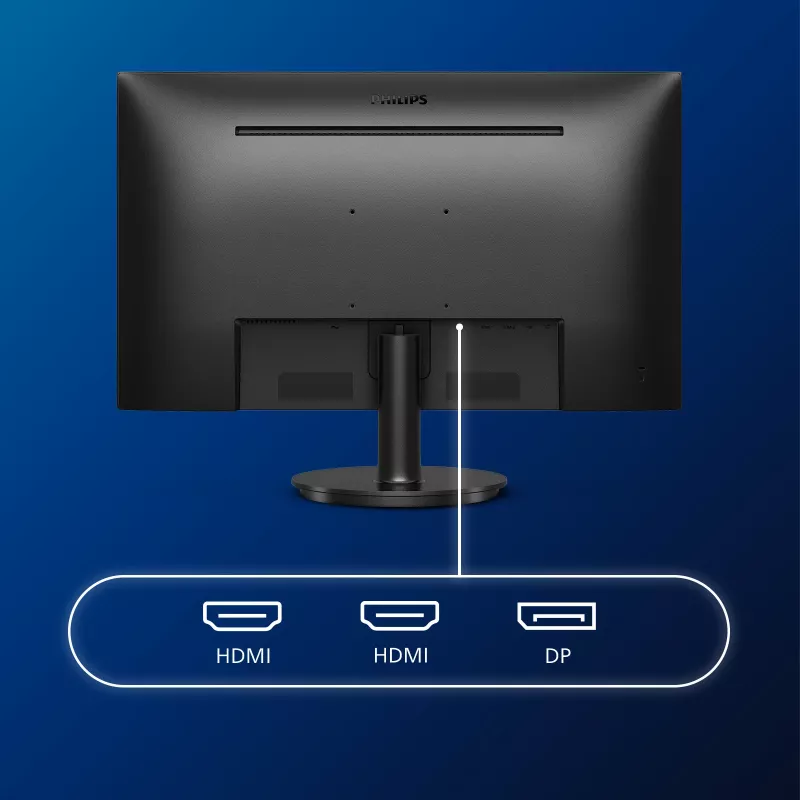 Philips V Line 275V8LA/00 arvutimonitor 68,6 cm (27 tolli) 2560 x 1440 pikslit Quad HD LED must