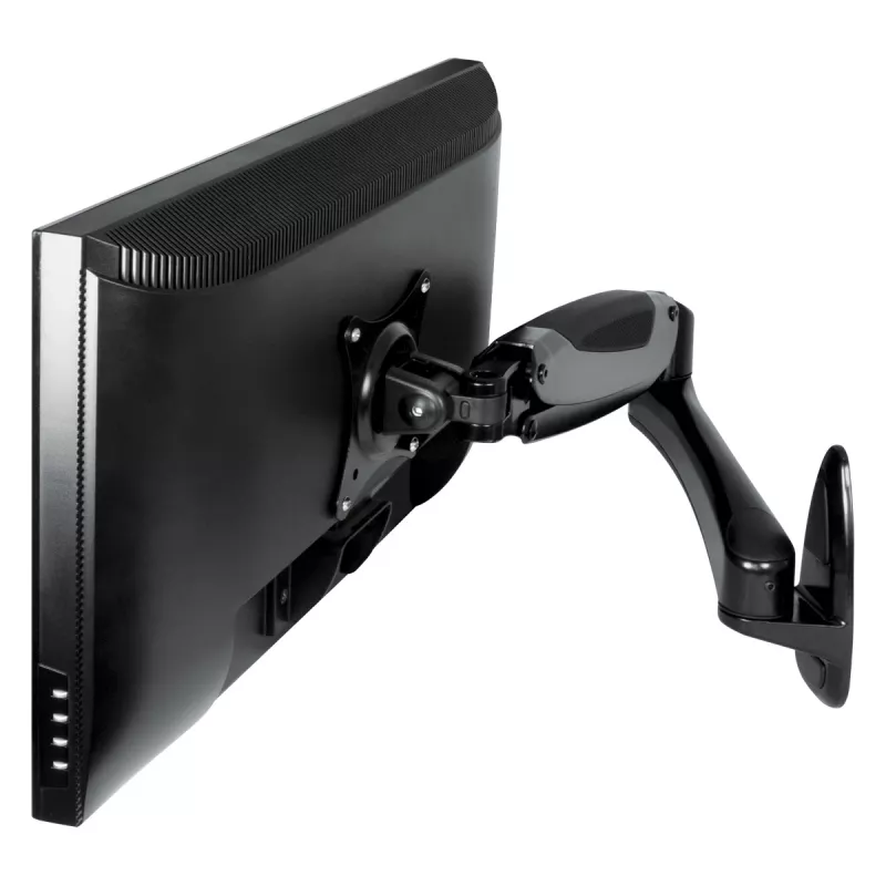 ARCTIC W1-3D - Monitor Wall Mount with Gas Lift Technology, 8 kg, 33 cm (13 inch), 81.3 cm (32 inch), 75 x 75 mm, 100 x 100 mm, Must
