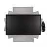 ARCTIC W1-3D - Monitor Wall Mount with Gas Lift Technology, 8 kg, 33 cm (13 inch), 81.3 cm (32 inch), 75 x 75 mm, 100 x 100 mm, Must