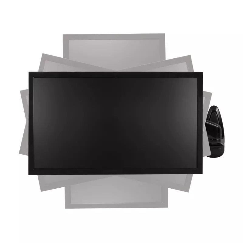 ARCTIC W1-3D - Monitor Wall Mount with Gas Lift Technology, 8 kg, 33 cm (13 inch), 81.3 cm (32 inch), 75 x 75 mm, 100 x 100 mm, Must