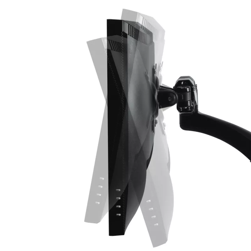 ARCTIC W1-3D - Monitor Wall Mount with Gas Lift Technology, 8 kg, 33 cm (13 inch), 81.3 cm (32 inch), 75 x 75 mm, 100 x 100 mm, Must