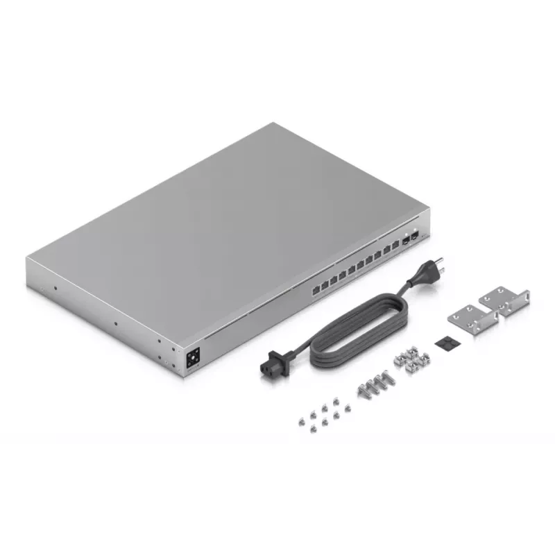 UBIQUITI NETWORKS Unifi Switch USW-Pro-XG-10-POE 1U, professionaalne 10-pordiline L3