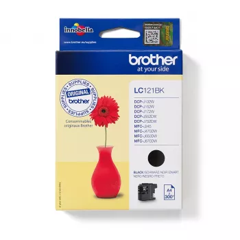 Brother LC121BK tindikassett 1 tk Originaal Must