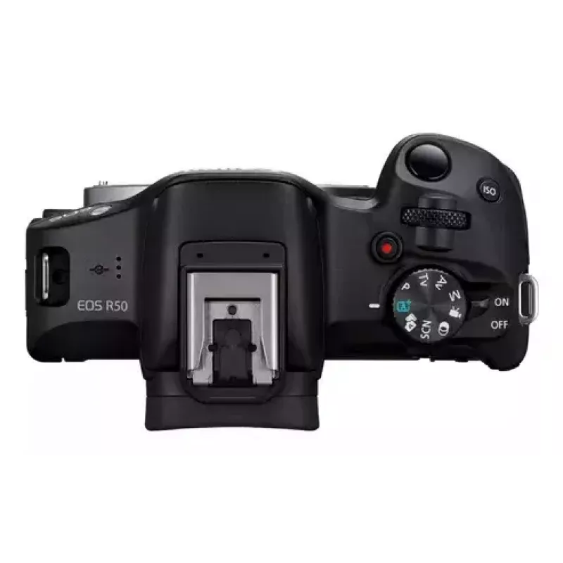 Canon EOS R50 MILC 24,2 MP CMOS 6000 x 4000 pikslit Must