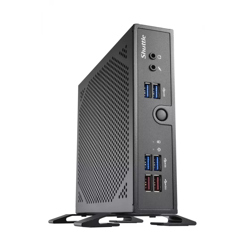 Mini PC barebone Shuttle XPC slim DS50U3 Intel i3-1315U 64GB RAM HDD SSD HDMI DP VGA