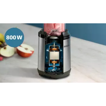Lauasegamikser Philips 5000 seeria HR2765/00 Must Roostevaba teras