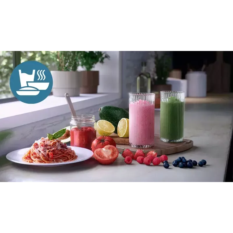 Lauasegamikser Philips 5000 seeria HR2765/00 Must Roostevaba teras