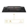 AOC G4 Q25G4SR arvutimonitor 62,2 cm (24,5 tolli) 2560 x 1440 pikslit Quad HD LED must, punane