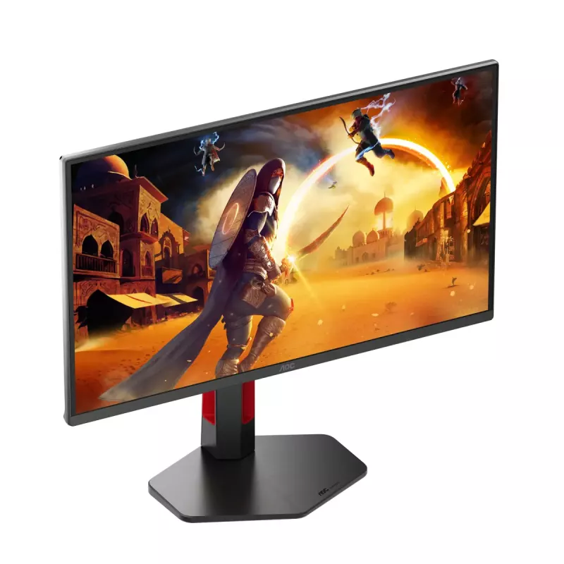 AOC G4 Q25G4SR arvutimonitor 62,2 cm (24,5 tolli) 2560 x 1440 pikslit Quad HD LED must, punane