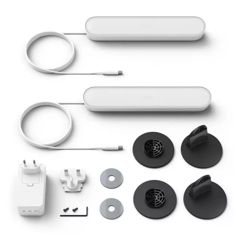 Philips Hue White and colour ambience Play valgusriba topeltpakk
