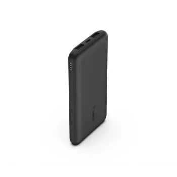 BELKIN 10k akupank USB-C 15 W kahe USB-A-ga ja 15 cm USB-A–C-kaabliga, must