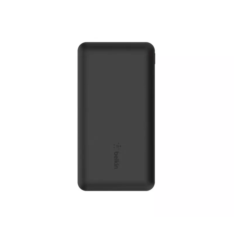 BELKIN 10k akupank USB-C 15 W kahe USB-A-ga ja 15 cm USB-A–C-kaabliga, must