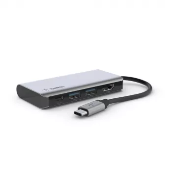 BELKIN USB-C 4-in-1 multipordiadapter