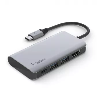 BELKIN USB-C 4-in-1 multipordiadapter