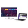 DELL UltraSharp U2424HE arvutimonitor 60,5 cm (23,8 tolli) 1920 x 1080 pikslit Full HD LCD must, hõbedane
