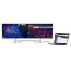 DELL UltraSharp U2424HE arvutimonitor 60,5 cm (23,8 tolli) 1920 x 1080 pikslit Full HD LCD must, hõbedane