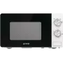 Gorenje Mikrolaineahi MO17E1W, Töötasapind, Soolo mikrolaineahi, 17 L, 700 W, Sisseehitatud ekraan, LED
