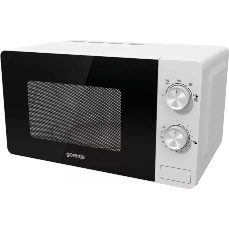 Gorenje Mikrolaineahi MO17E1W, Töötasapind, Soolo mikrolaineahi, 17 L, 700 W, Sisseehitatud ekraan, LED