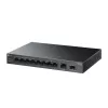 Haldamatu lüliti TP-LINK LS1210GP 10-port Gigabit, 8× PoE+ (61 W kokku), 1× SFP, 9× RJ‑45 Gigabit