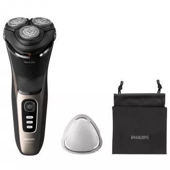 Elektriline pardel Philips 3000 Series S3242/12 — 3 peaga rootor, märg ja kuiv pardel, 60 min tööaeg, liitiumioon