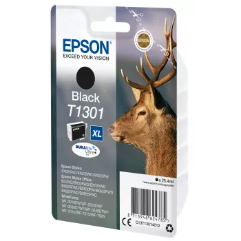 Epson Stag üksikpakend must T1301 DURABrite Ultra tint