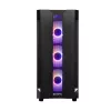 Arvuti korpus CHIEFTEC GS-01B-OP Tower Must — karastatud klaas, RGB ventilaatorid, toetab ATX/Micro-ATX, GPU kuni 320 mm