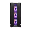Arvuti korpus CHIEFTEC GS-01B-OP Tower Must — karastatud klaas, RGB ventilaatorid, toetab ATX/Micro-ATX, GPU kuni 320 mm
