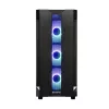 Arvuti korpus CHIEFTEC GS-01B-OP Tower Must — karastatud klaas, RGB ventilaatorid, toetab ATX/Micro-ATX, GPU kuni 320 mm
