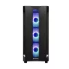 Arvuti korpus CHIEFTEC GS-01B-OP Tower Must — karastatud klaas, RGB ventilaatorid, toetab ATX/Micro-ATX, GPU kuni 320 mm