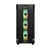 Arvuti korpus CHIEFTEC GS-01B-OP Tower Must — karastatud klaas, RGB ventilaatorid, toetab ATX/Micro-ATX, GPU kuni 320 mm