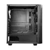 Arvuti korpus CHIEFTEC GS-01B-OP Tower Must — karastatud klaas, RGB ventilaatorid, toetab ATX/Micro-ATX, GPU kuni 320 mm