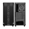 Arvuti korpus CHIEFTEC GS-01B-OP Tower Must — karastatud klaas, RGB ventilaatorid, toetab ATX/Micro-ATX, GPU kuni 320 mm